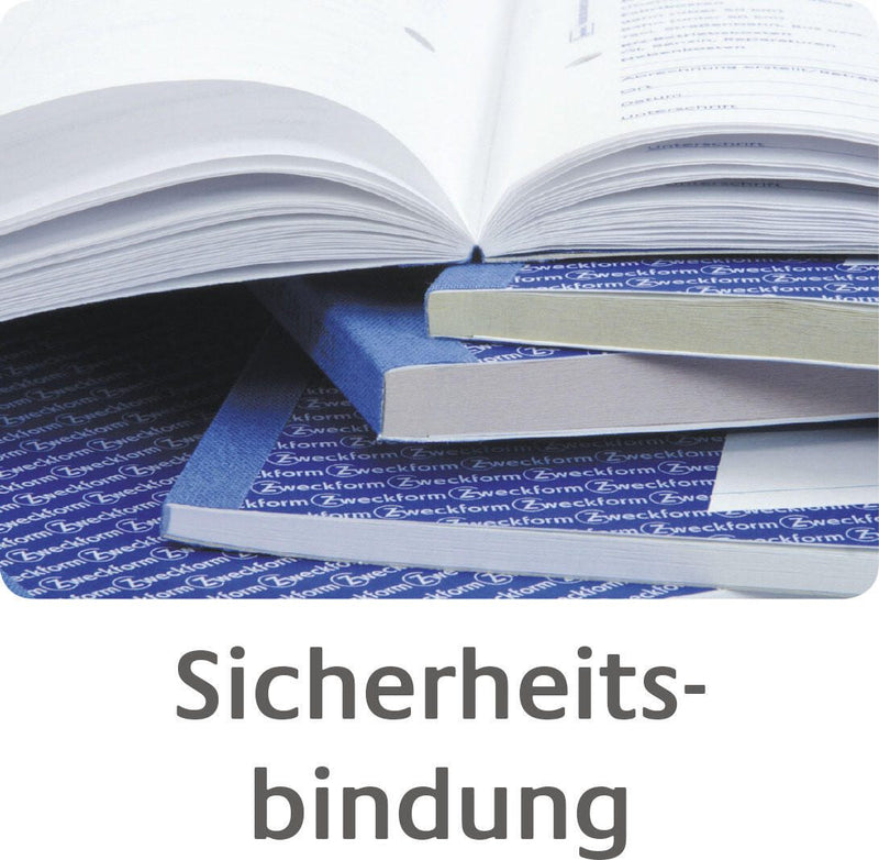 AVERY Zweckform Formularbuch Lohnabrechnung für geringfügig/kurzfristig Beschäftigte DIN A4 1x 50 Seiten