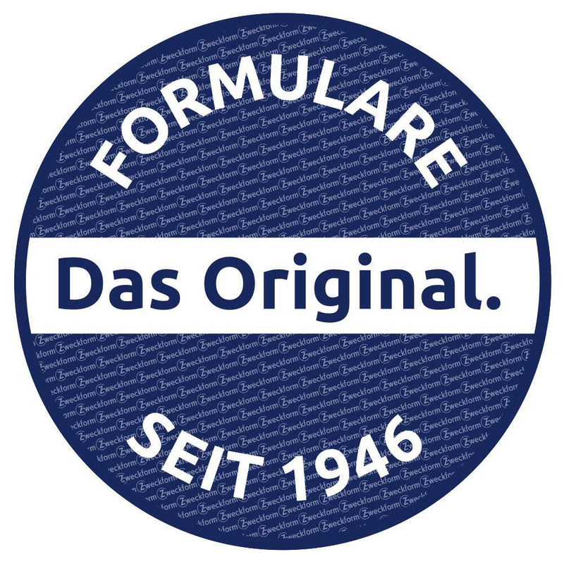 AVERY Zweckform Formularbuch Lohnabrechnung für geringfügig/kurzfristig Beschäftigte DIN A4 1x 50 Seiten
