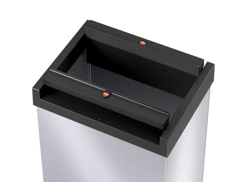 Hailo Mülleimer Big-Box Swing XL 52,0 l silber