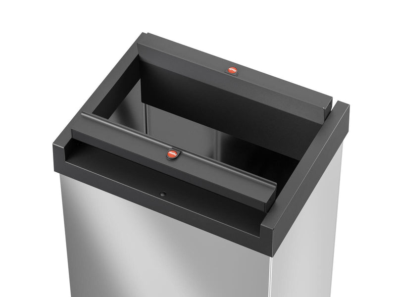 Hailo Mülleimer Big-Box Swing XL 52,0 l edelstahl