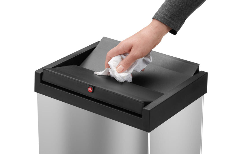 Hailo Mülleimer Big-Box Swing XL 52,0 l edelstahl