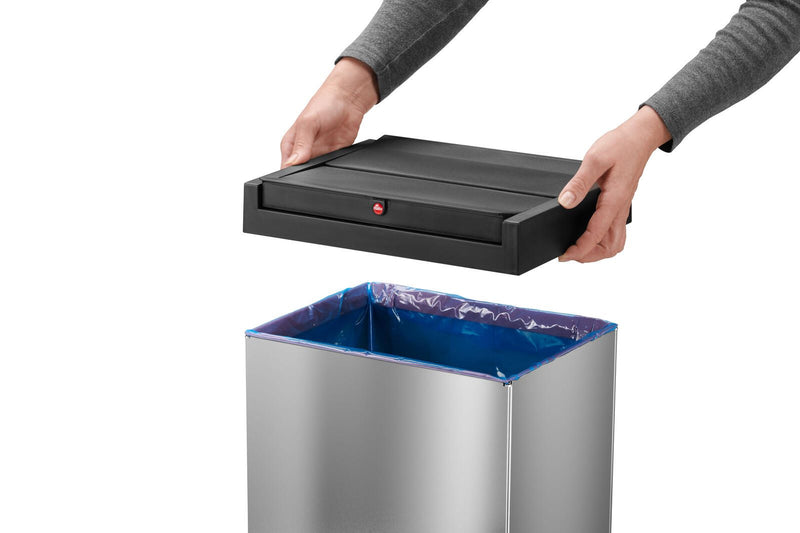 Hailo Mülleimer Big-Box Swing XL 52,0 l edelstahl