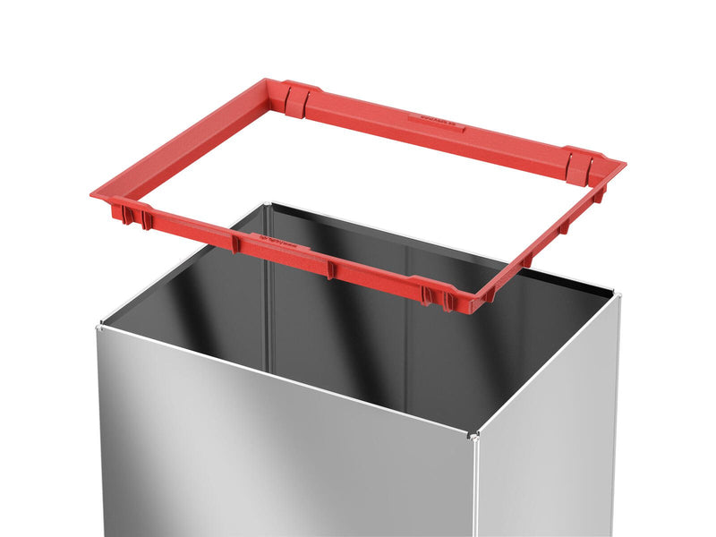 Hailo Mülleimer Big-Box Swing XL 52,0 l edelstahl