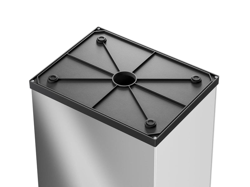 Hailo Mülleimer Big-Box Swing XL 52,0 l edelstahl