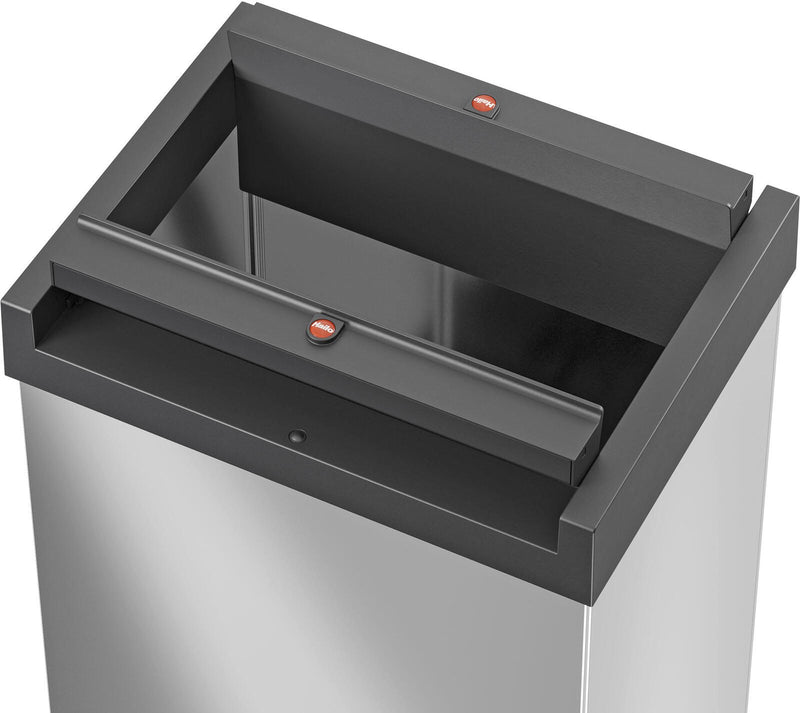 Hailo Mülleimer Big-Box Swing XL 52,0 l edelstahl