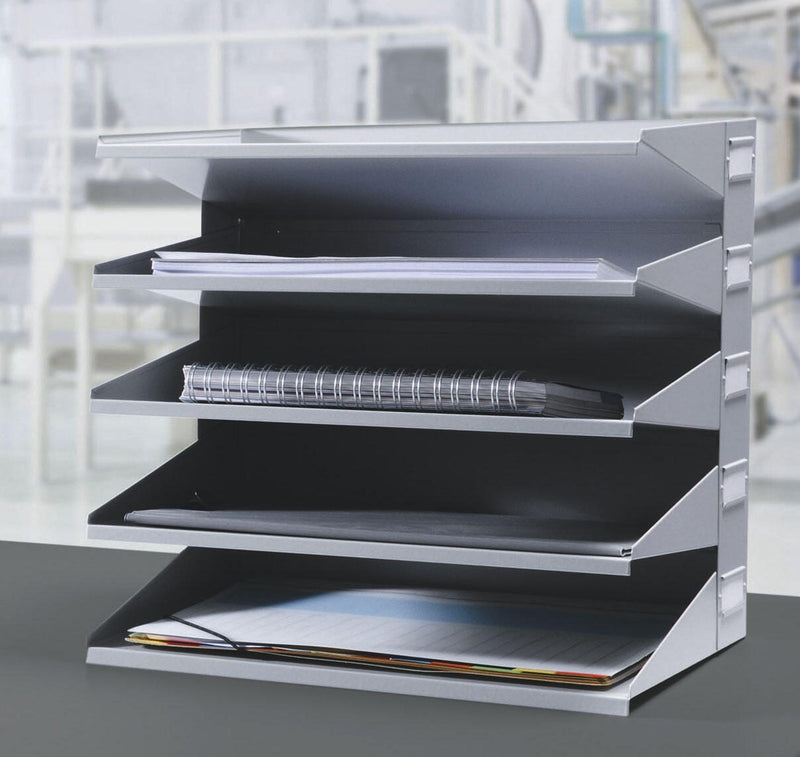 DURABLE Sortierstation DIN A4 quer 5-Fach grau