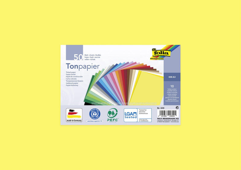 folia Tonpapier DIN A3 130 g/m²