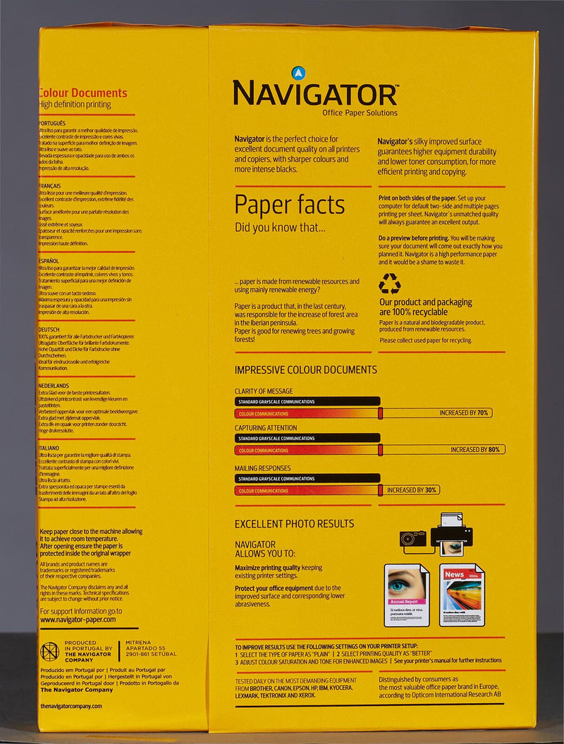 NAVIGATOR Kopierpapier DIN A4 120 g/m²