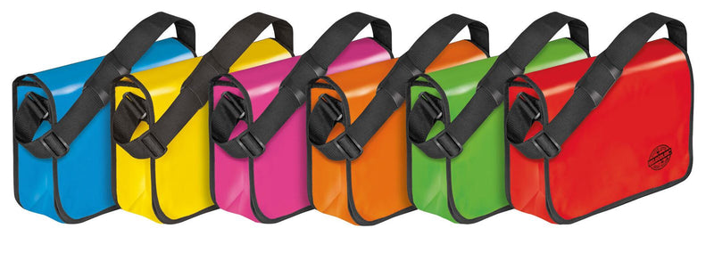VELOFLEX Umhängetasche VELOCOLOR® 37,5 x 11,0 x 31,5 cm gelb
