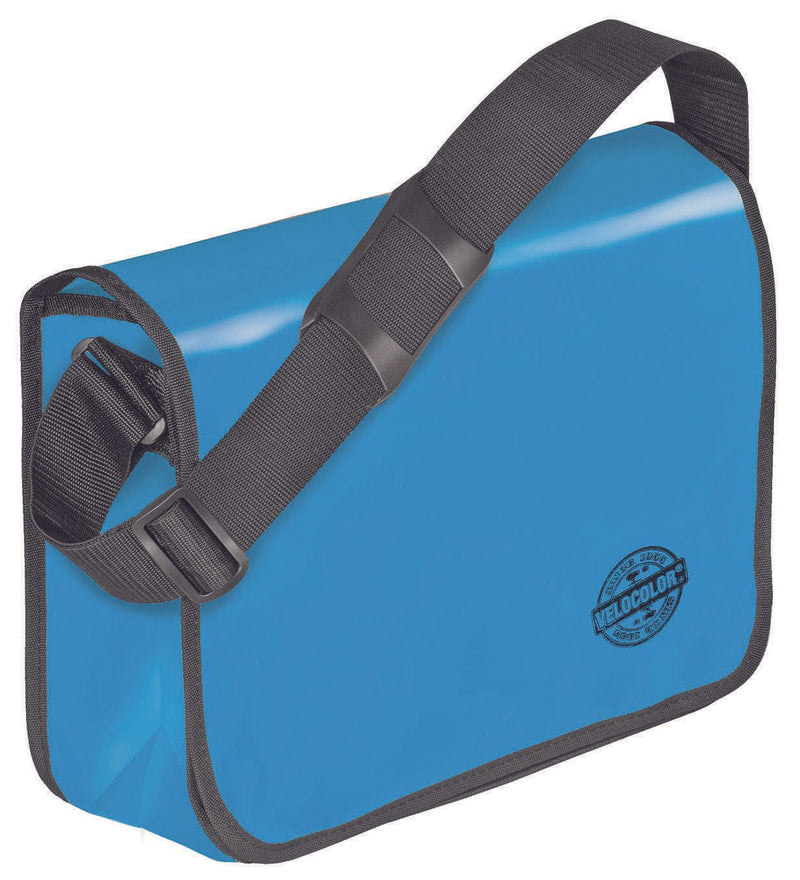 VELOFLEX Umhängetasche VELOCOLOR® 37,5 x 11,0 x 31,5 cm hellblau