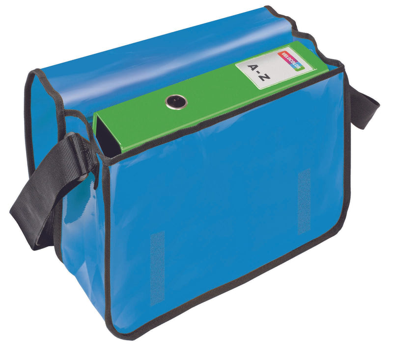 VELOFLEX Umhängetasche VELOCOLOR® 37,5 x 11,0 x 31,5 cm hellblau