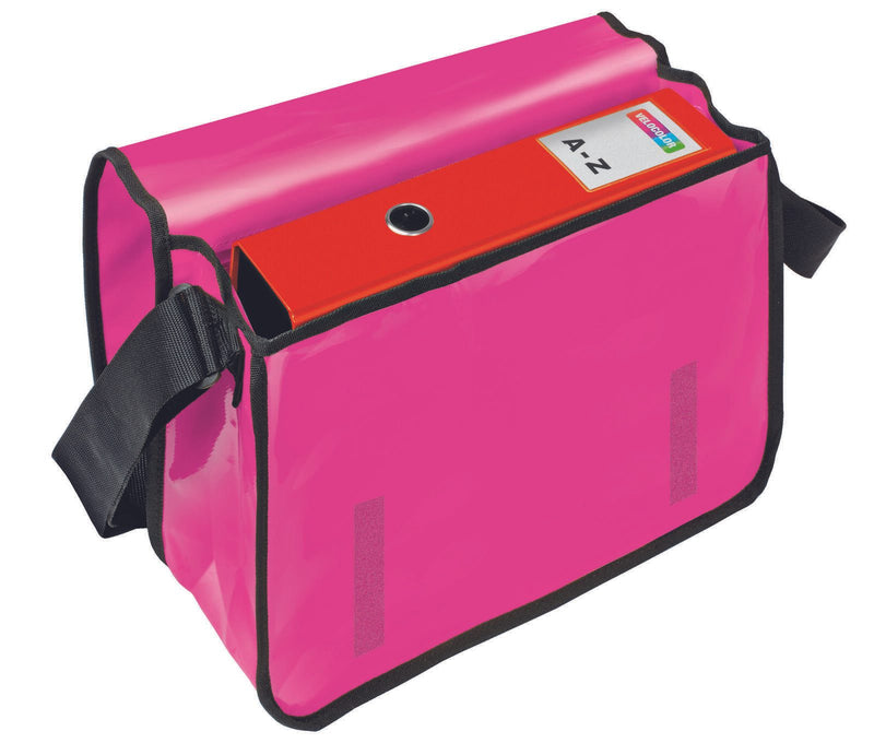 VELOFLEX Umhängetasche VELOCOLOR® 37,5 x 11,0 x 31,5 cm pink