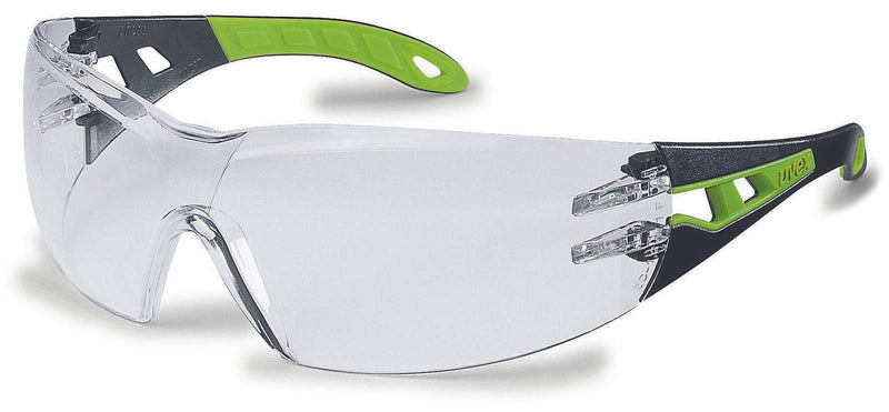 uvex Schutzbrille pheos 9192 schwarz, grün