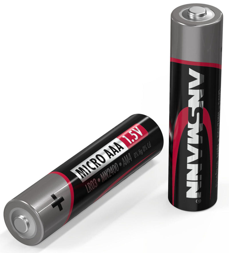 ANSMANN Batterien Red Alkaline Micro AAA 1.5 V