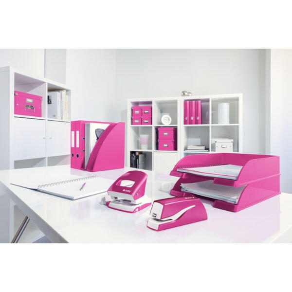 LEITZ Elektrohefter NeXXt Series WOW 5566 pink-metallic