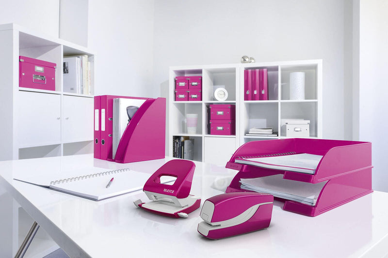 LEITZ Elektrohefter NeXXt Series WOW 5566 pink-metallic