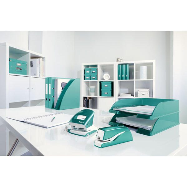 LEITZ Elektrohefter NeXXt Series WOW 5566 eisblau-metallic