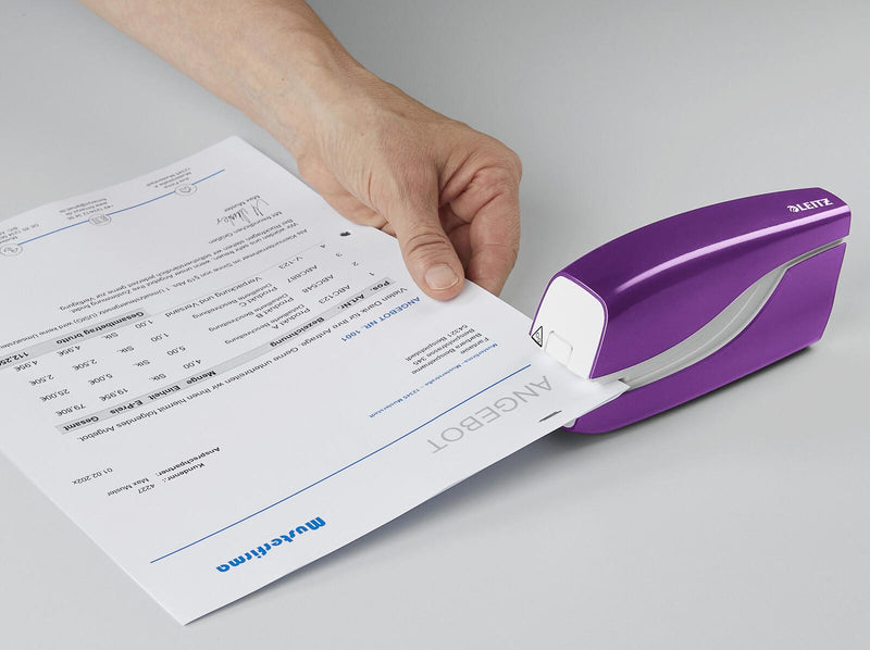 LEITZ Elektrohefter NeXXt Series WOW 5566 violett-metallic