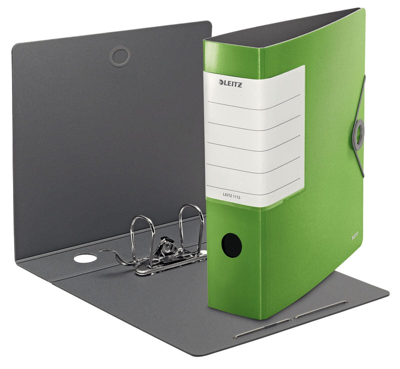 LEITZ Ordner Rückenbreite 8.2 cm DIN A4 Kunststoff hellgrün