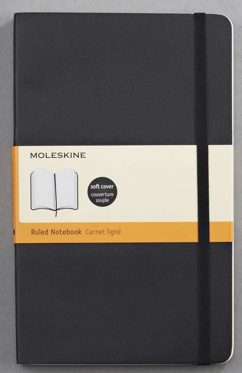MOLESKINE Classic Collection flexibler Einband Notizbuch ca. DIN A5 liniert, 192 Seiten