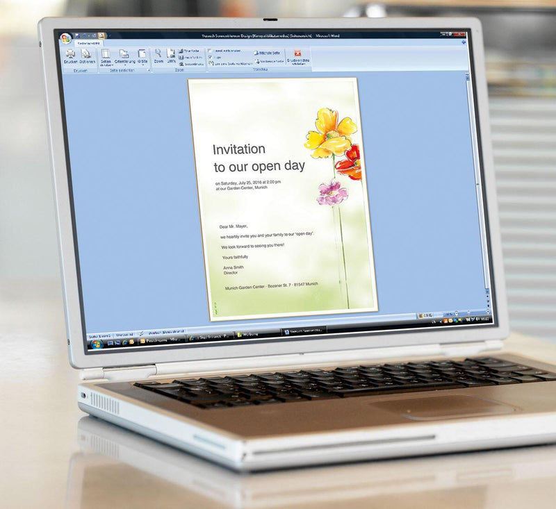 SIGEL Spring Flowers Motivpapier DIN A4 90 g/m²