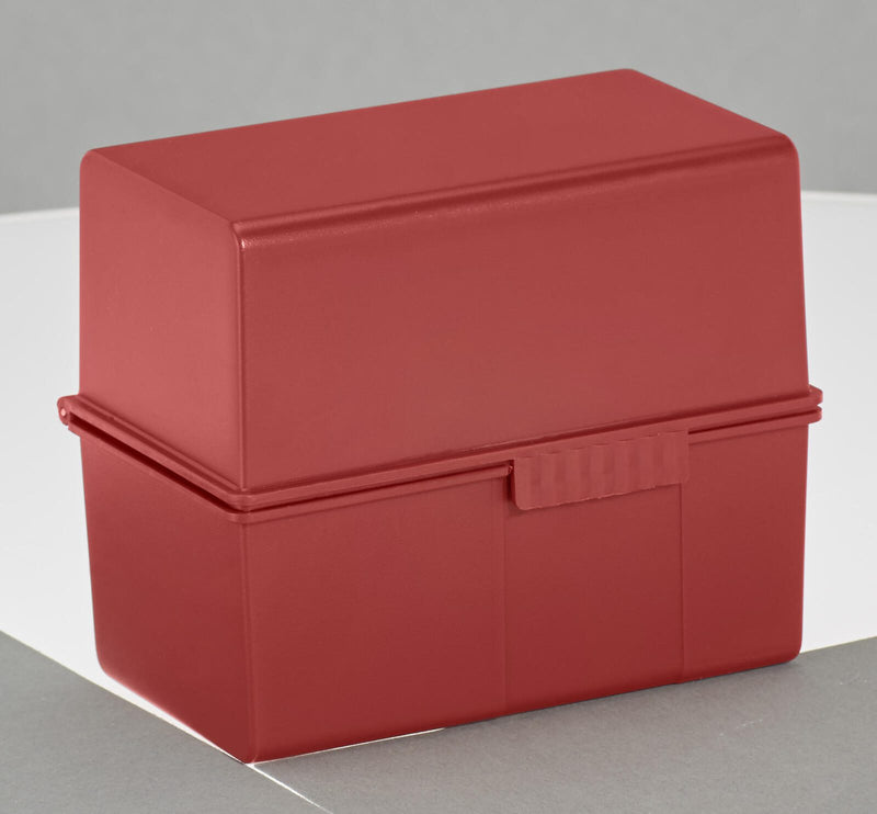 HAN A7 Karteikasten A7 300 Karteikarten rot