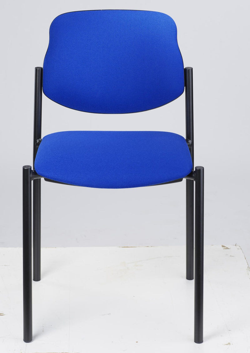 Nowy Styl Besucherstuhl blau/G:schwarz/4