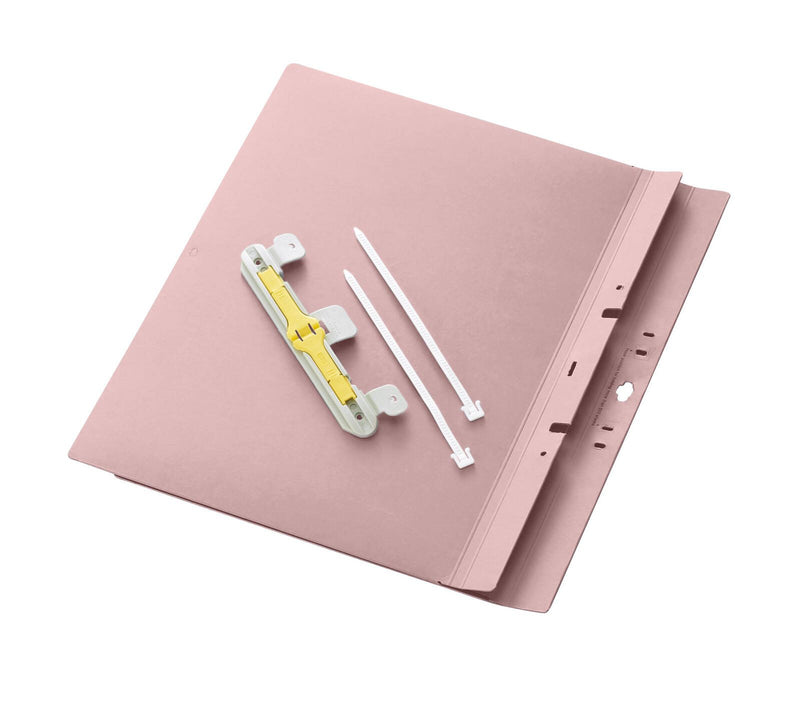 PLUS JAPAN Zero Max Ordner pink Karton 1-10 cm DIN A4