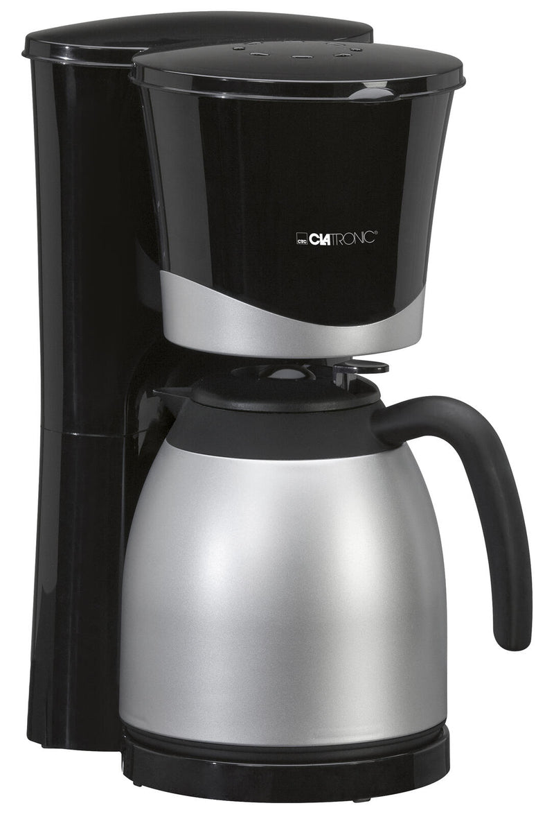 CLATRONIC KA 3328 Kaffeemaschine schwarz/Edelstahl