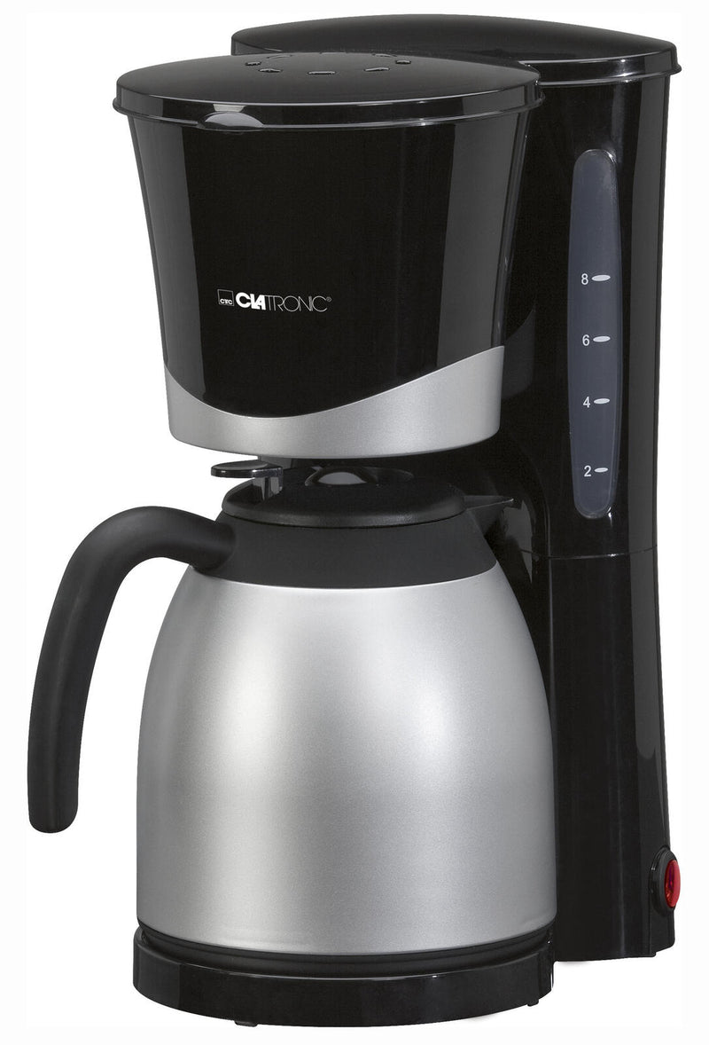 CLATRONIC KA 3328 Kaffeemaschine schwarz/Edelstahl