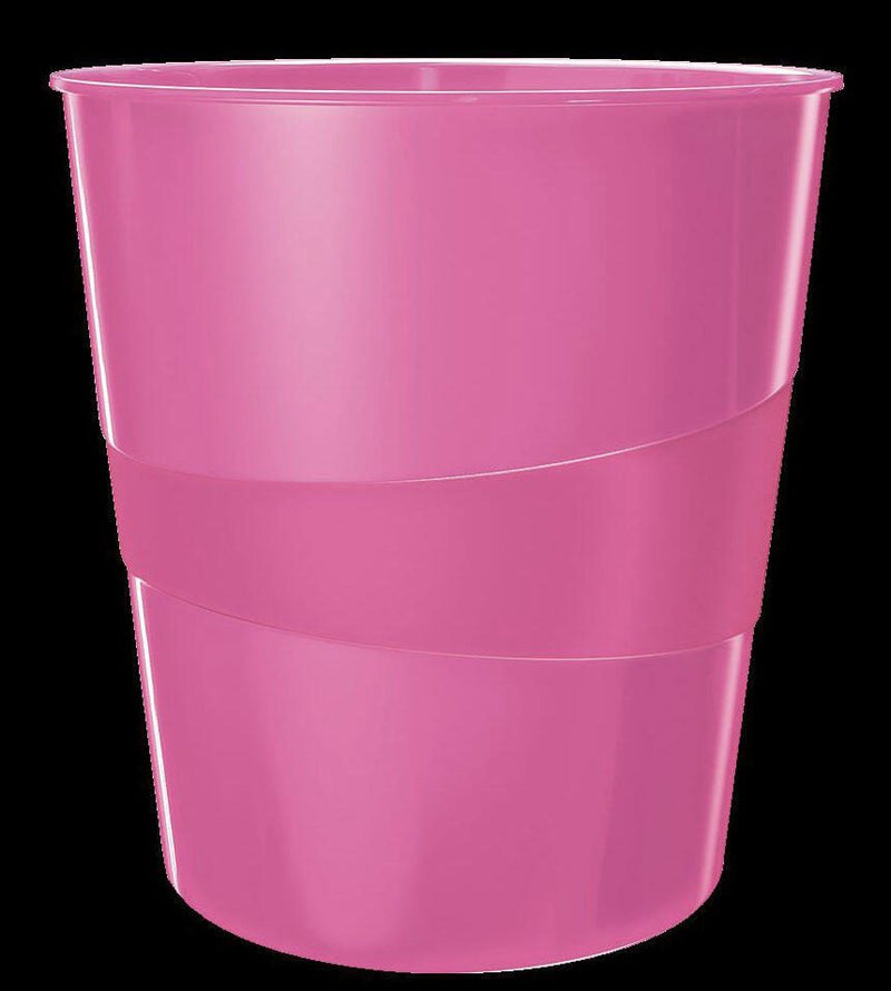 LEITZ Papierkorb WOW Duo Colour 15,0 l pink
