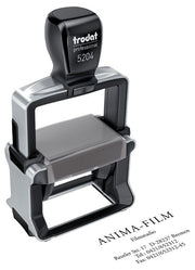 trodat Textstempel, individualisierbar 5204 Edelstahl ohne Logo