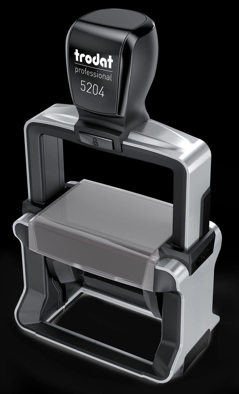 trodat Textstempel, individualisierbar 5204 Edelstahl ohne Logo