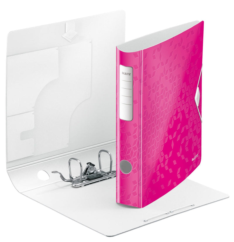LEITZ Ordner Rückenbreite 6.5 cm DIN A4 Kunststoff pink