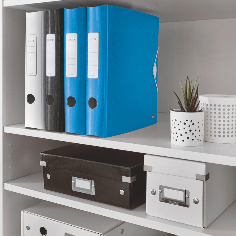 LEITZ Ordner Rückenbreite 6.5 cm DIN A4 Kunststoff blau