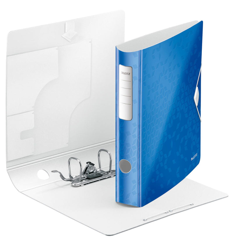 LEITZ Ordner Rückenbreite 6.5 cm DIN A4 Kunststoff blau