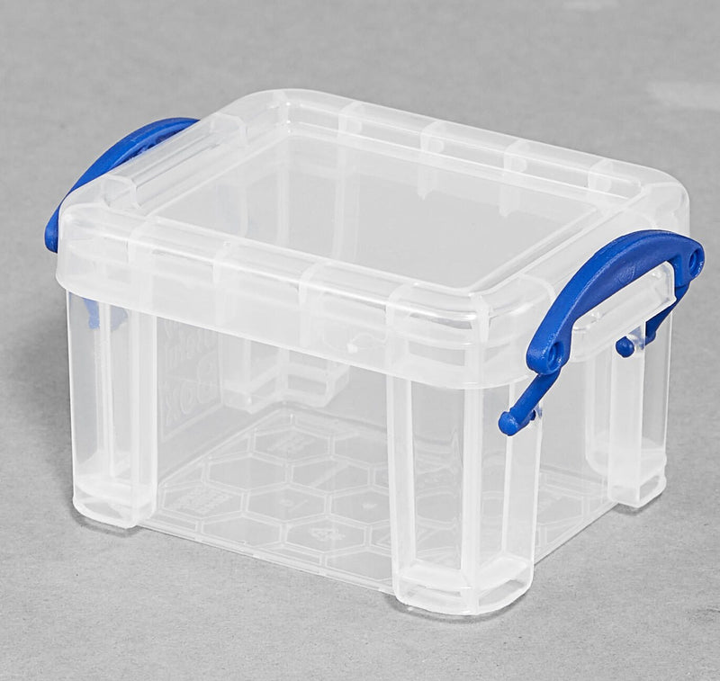 Really Useful Box Aufbewahrungsbox 0,14 l - 9,0 x 6,5 x 5,5 cm transparent