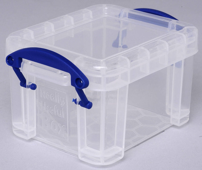 Really Useful Box Aufbewahrungsbox 0,14 l - 9,0 x 6,5 x 5,5 cm transparent