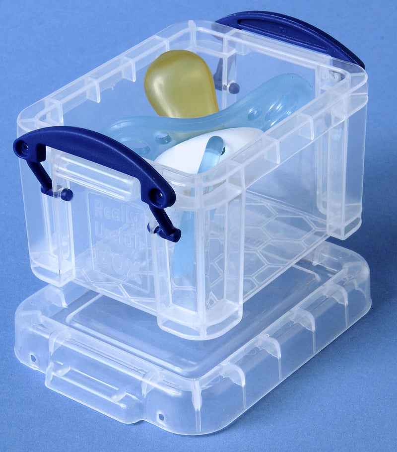 Really Useful Box Aufbewahrungsbox 0,14 l - 9,0 x 6,5 x 5,5 cm transparent