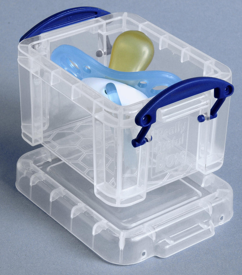 Really Useful Box Aufbewahrungsbox 0,14 l - 9,0 x 6,5 x 5,5 cm transparent