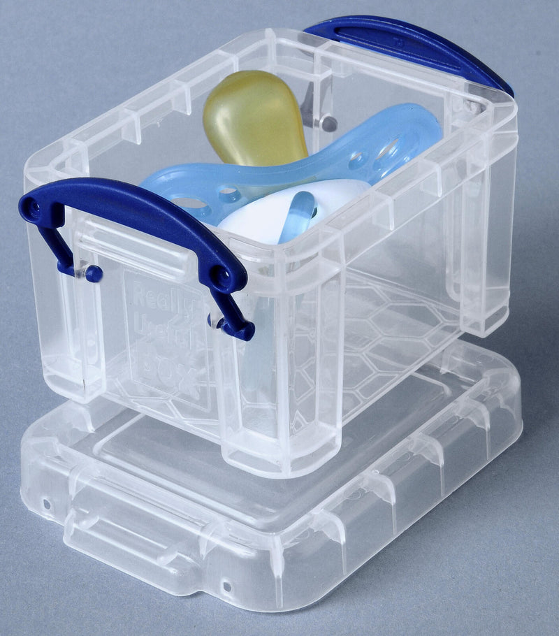 Really Useful Box Aufbewahrungsbox 0,14 l - 9,0 x 6,5 x 5,5 cm transparent