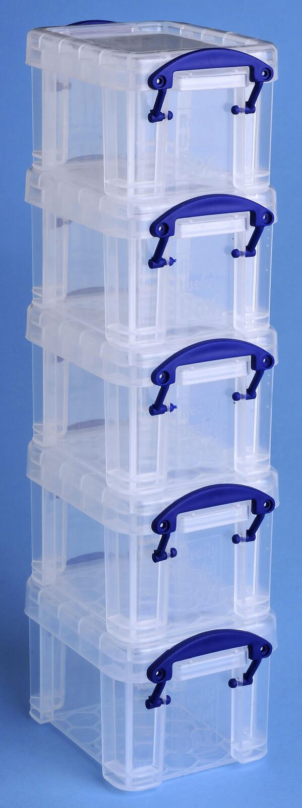 Really Useful Box Aufbewahrungsbox 0,14 l - 9,0 x 6,5 x 5,5 cm transparent
