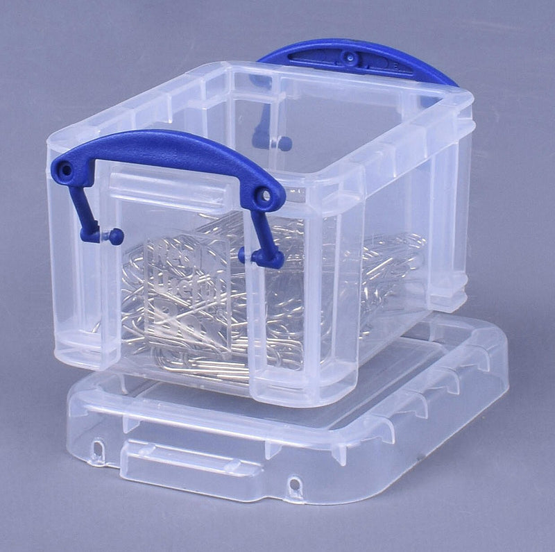 Really Useful Box Aufbewahrungsbox 0,14 l - 9,0 x 6,5 x 5,5 cm transparent