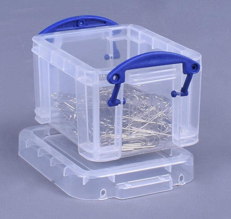 Really Useful Box Aufbewahrungsbox 0,14 l - 9,0 x 6,5 x 5,5 cm transparent