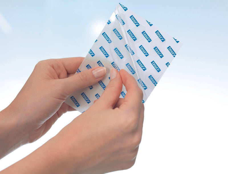 tesa TACK XL doppelseitige Klebepads 2 cm x 2.4 cm transparent