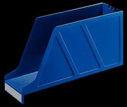 LEITZ Stehsammler Standard 2427 Polystyrol blau , DIN A4 quer