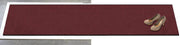 Hamat Fußmatte Mars 120,0 x 300,0 cm rot