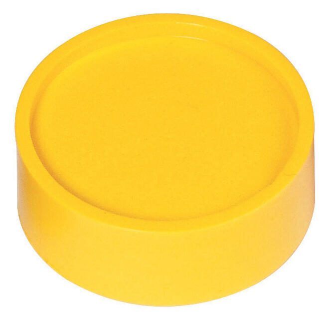 MAUL Magnete Ø 3,4 x 1,4 gelb