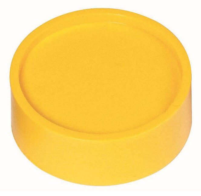 MAUL Magnete Ø 3,4 x 1,4 gelb