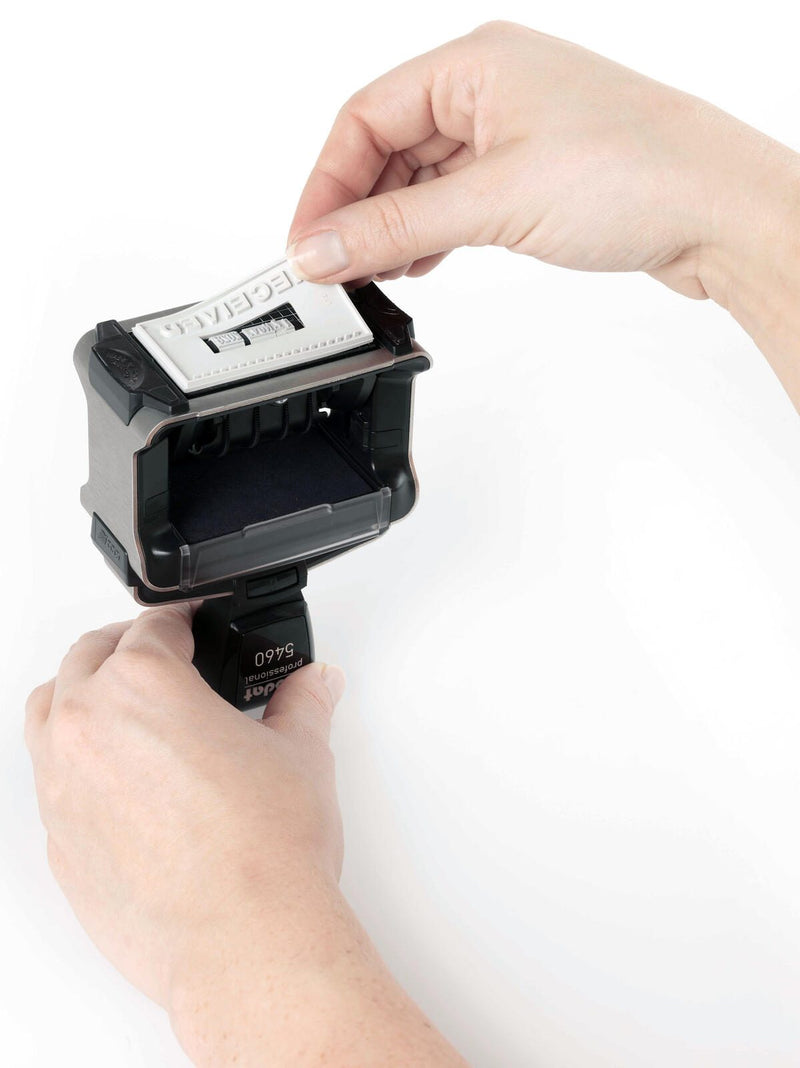 trodat Datumstempel mit Text, individualisierbar 5460 ohne Logo